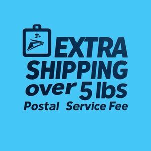 Extra Shipping Label $6.49 for Orders Over 5 lbs